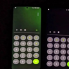 三星galaxy s20 ultra智能手机屏幕保持绿色